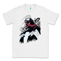 White VENOM ART Classic Tee - DesigneFamous