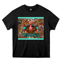 Black thankful tumbler Heavy Core Tee - BundleAndBundleShop
