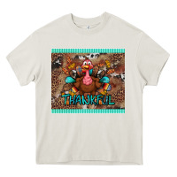 Cream thankful tumbler Heavy Core Tee - BundleAndBundleShop