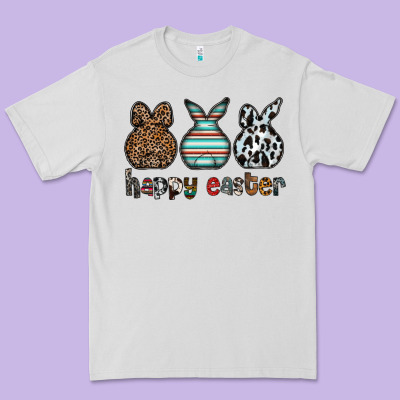 Happy Easter Premium Tee Designed By Cowhidedigitalart