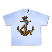 Grape Ice western anchor Urban Heavy Tee - RacoonDesign