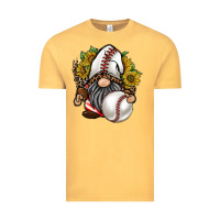 Vintage Mustard baseball gnome Vintage Tee - RacoonDesign