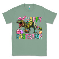 Sage Happy Eastrawr Easter Classic Tee - BundleAndBundleShop
