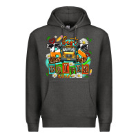 Charcoal Heather best bus driver ever Premium Hoodie - AdoDesignShop