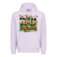 Lilac best bus driver ever Premium Hoodie - AdoDesignShop