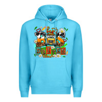 Ocean Blue best bus driver ever Premium Hoodie - AdoDesignShop