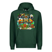 Sports Green best bus driver ever Premium Hoodie - AdoDesignShop