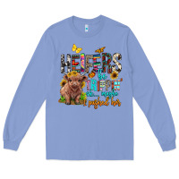 Colony Blue heifers be trippin ok maybe i pushed her Long Sleeve Tee - BarkalooDesign