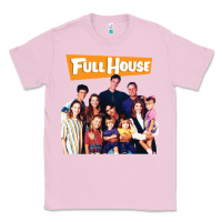 Bubblegum Pink house cast full Classic Tee - DesigneFamous