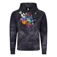 Cloud Black stitch heart halloween Vintage Hoodie - AdoDesignShop