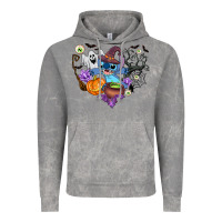 Cloud Rock stitch heart halloween Vintage Hoodie - AdoDesignShop