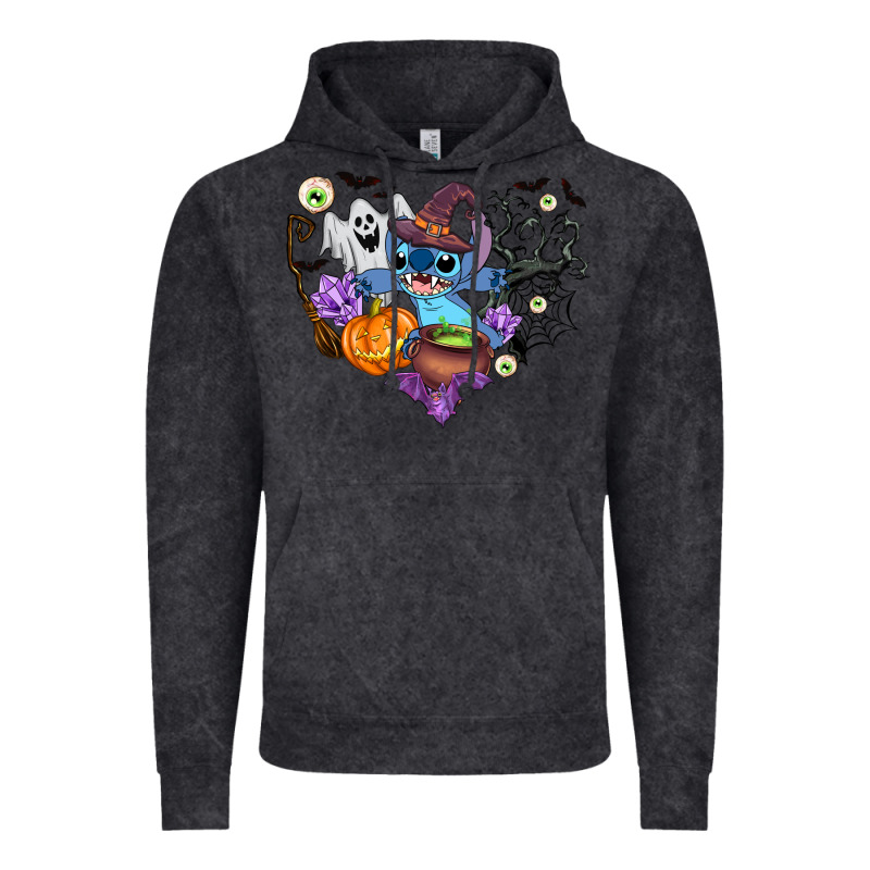 Stitch Heart Halloween Vintage Hoodie by AdoDesignShop | Teevron