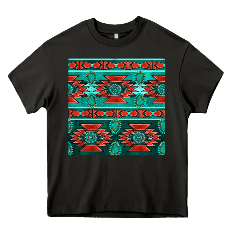Native American Aztec Seamless Pattern 4 Heavy Core Tee by BundleAndBundleShop | Teevron
