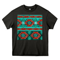Asphalt native american aztec seamless pattern 4 Heavy Core Tee - BundleAndBundleShop