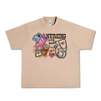 Burro nursing in my heart Urban Heavy Tee - RacoonDesign