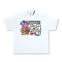 White nursing in my heart Urban Heavy Tee - RacoonDesign