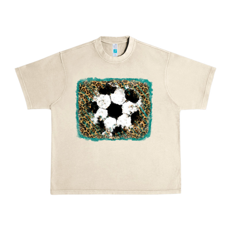 Glitter Football Leopard Urban Heavy Tee by RanaPortraitStore | Teevron