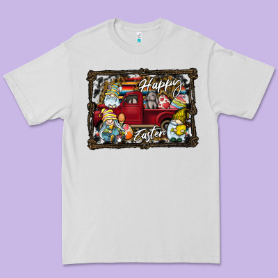 Happy Easter Premium Tee Designed By Cowhidedigitalart