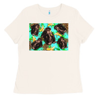 Bone Monkey bananas kid's bottle Ladies Tee - Artiststas