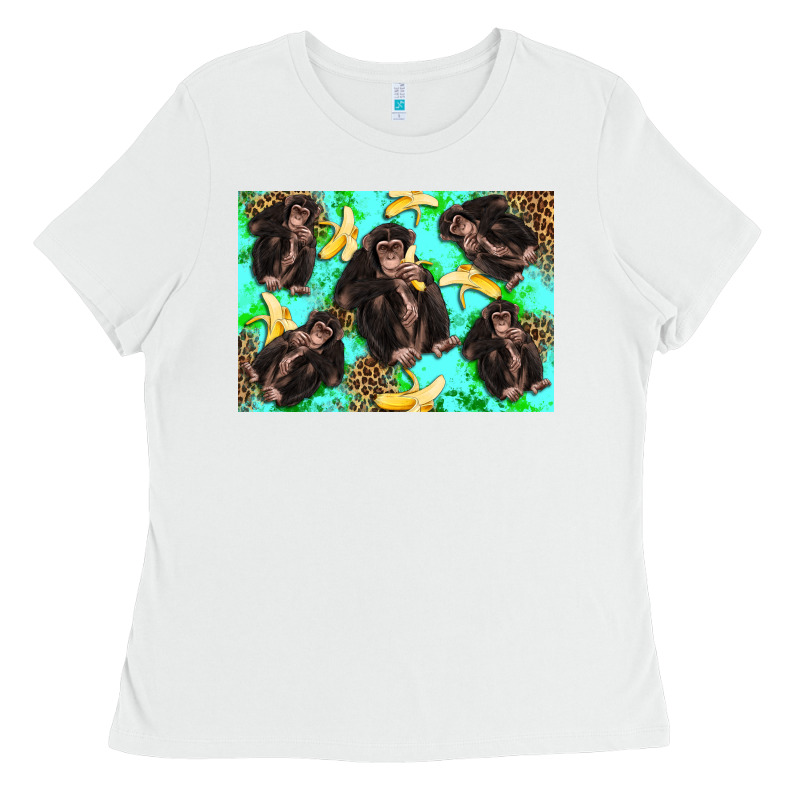 Monkey Bananas Kid's Bottle Ladies Tee by Artiststas | Teevron