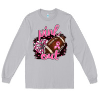Moon Dust pink out football Long Sleeve Tee - BarkalooDesign
