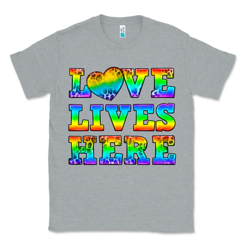 Western Love Lives Here Classic Tee by BundleAndBundleShop | Teevron