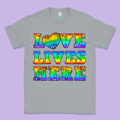 Western Love Lives Here Classic Tee Designed By Bundleandbundleshop