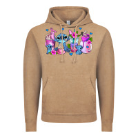 Vintage Coffee stitch coffee cups Vintage Hoodie - AdoDesignShop