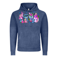 Vintage Denim stitch coffee cups Vintage Hoodie - AdoDesignShop
