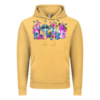 Vintage Mustard stitch coffee cups Vintage Hoodie - AdoDesignShop