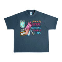 Midnight Navy nursing student tears Urban Heavy Tee - RacoonDesign