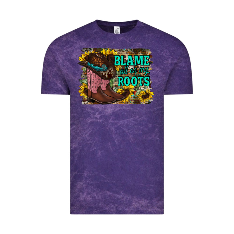 Blame All On My Roots Vintage Tee by RacoonDesign | Teevron
