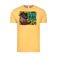 Vintage Mustard blame all on my roots Vintage Tee - RacoonDesign
