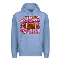 Colony Blue pink out Premium Hoodie - AdoDesignShop