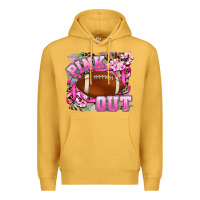 Mustard pink out Premium Hoodie - AdoDesignShop
