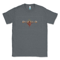 Charcoal Heather #diablo Classic Tee - DesigneFamous