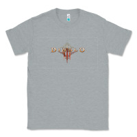 Heather Grey #diablo Classic Tee - DesigneFamous