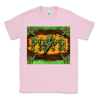 Bubblegum Pink papa  lightning camouflage Classic Tee - BarkalooDesign