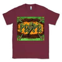 Burgundy papa  lightning camouflage Classic Tee - BarkalooDesign