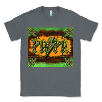 Charcoal Heather papa  lightning camouflage Classic Tee - BarkalooDesign