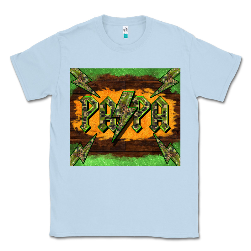 Papa  Lightning Camouflage Classic Tee by BarkalooDesign | Teevron