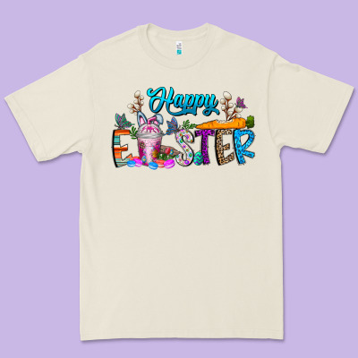Happy Easter Coffee Premium Tee Designed By Cowhidedigitalart