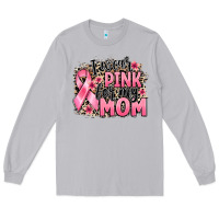 Moon Dust i wear pink for my mom Long Sleeve Tee - BarkalooDesign