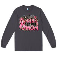 Smoke i wear pink for my mom Long Sleeve Tee - BarkalooDesign