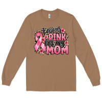 Toasted Coconut i wear pink for my mom Long Sleeve Tee - BarkalooDesign