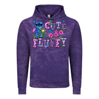 Cloud Purple cute and fluffy stitch Vintage Hoodie - AdoDesignShop