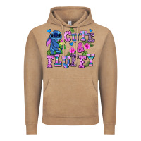 Vintage Coffee cute and fluffy stitch Vintage Hoodie - AdoDesignShop