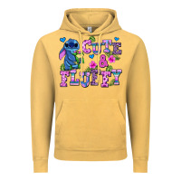 Vintage Mustard cute and fluffy stitch Vintage Hoodie - AdoDesignShop