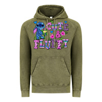 Vintage Olive cute and fluffy stitch Vintage Hoodie - AdoDesignShop