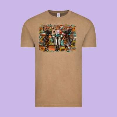 Cant Be Tamed Vintage Tee Designed By Racoondesign